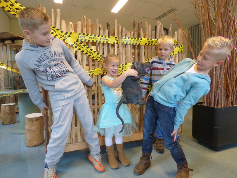 Kinderfeestje bij De Woudreus, thema 'Opsporing verzocht'
