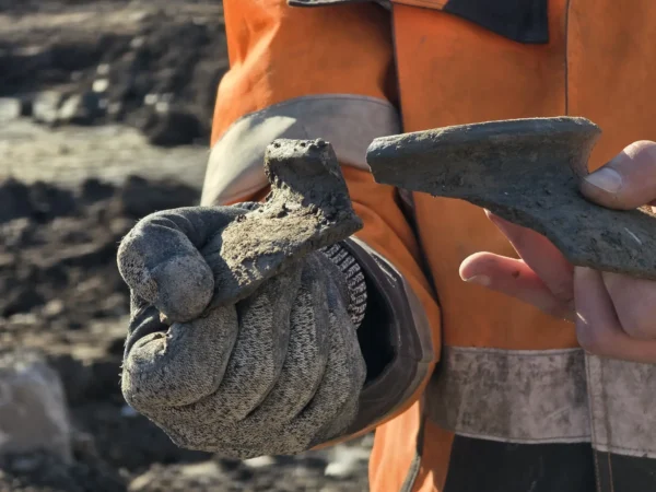 sporen van een agrarische nederzetting van bijna 1.000 jaar oud